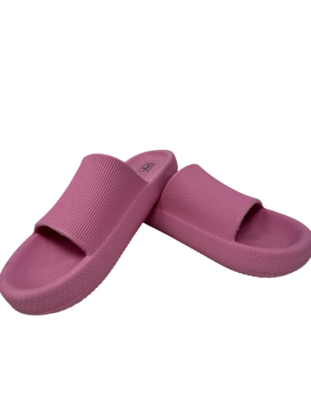 Women's Pink No Boundaries Slide Sandals